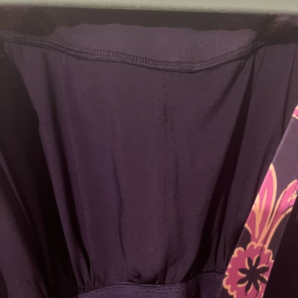 LANDS END TANKINI TOP WITH BRA SZ 14 - Picture 3 of 7